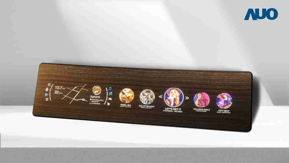 菠菜论坛研发全球最高穿透度达80%的AmLED木纹显示器，，可于使用时呈现高亮度、、、、清晰可见的信息，，并在不使用时回归为单纯的饰板，，，，节能兼具美观